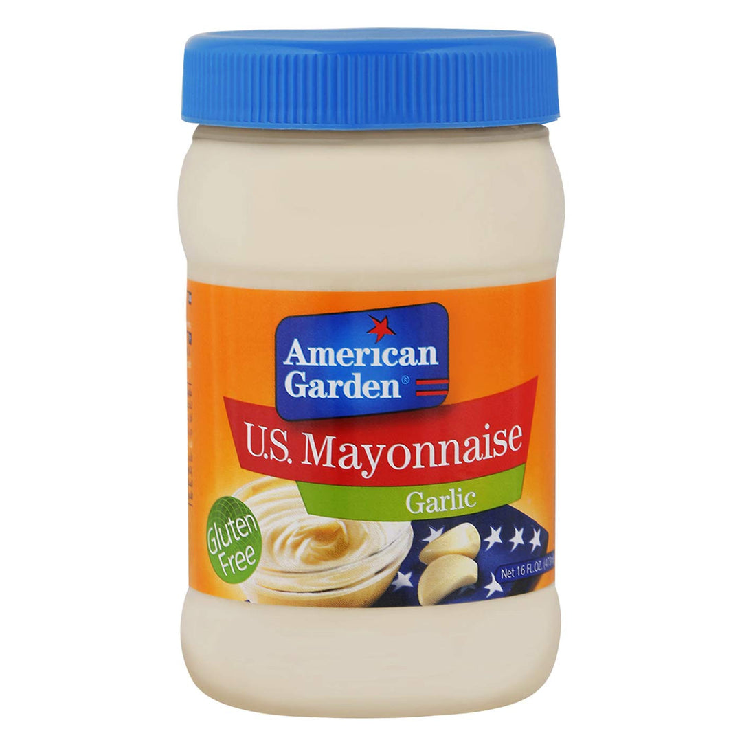 AMERICAN GARDEN U.S.MAYONNAISE GARLIC 473ML