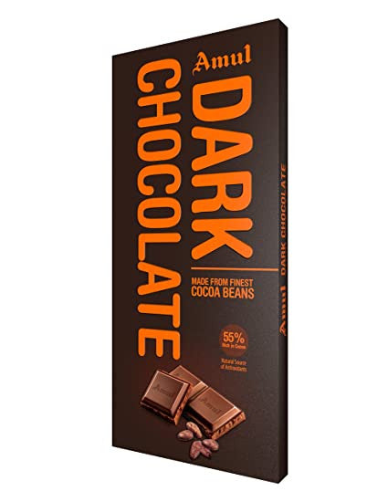 Amul Dark Chocolate Best Wishes 150gm