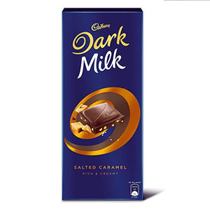 Cadbury Dark Milk Salted Caramel 156gm