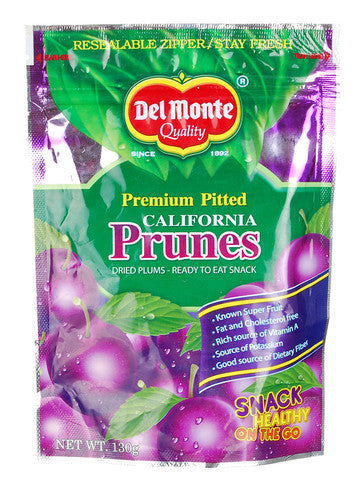 Del Monte Pitted Prunes 130gm