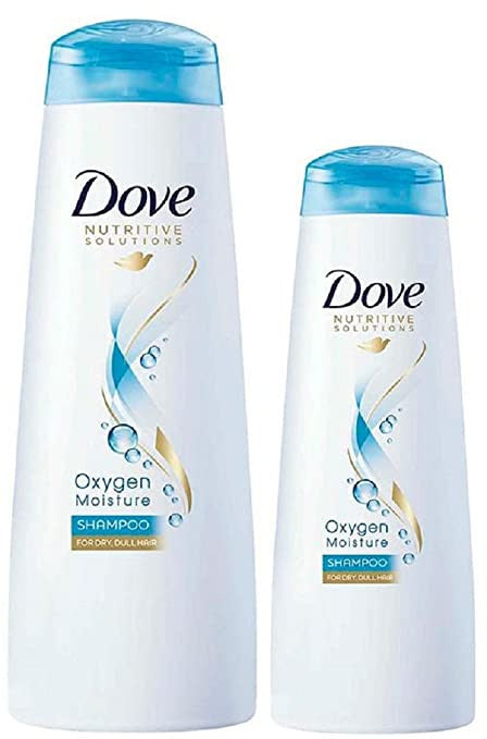 Dove oxygen moisture shampoo 340ml+80mlfree - 1065311