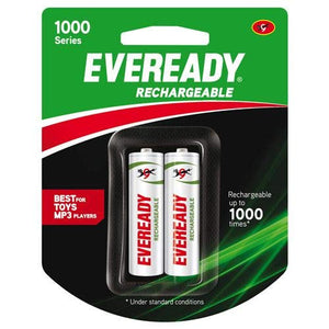 Eveready Rechargeable 1000 Time Cell 600 Mah