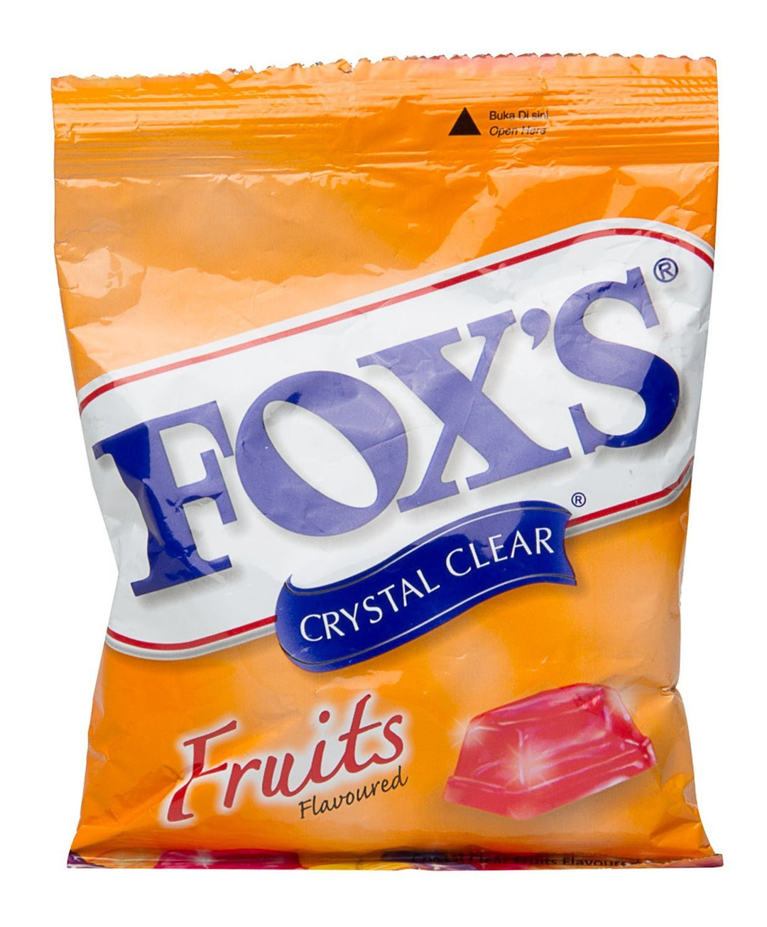 Foxs Crystal Clear Fruit Flavour 90gm Imp