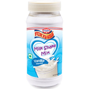 Fun Foods Milk Shake Mix Vanilla Flavour 250gm