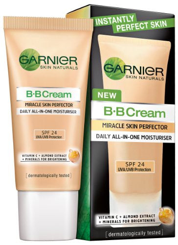Garnier B.B Cream Miracle Skin Perfector Moisturiser Spf24 18gm