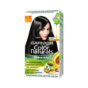 Garnier color Natural black Cream Hair Color No 1