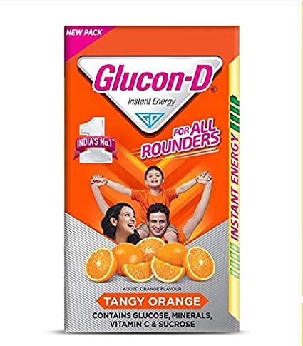 Glucon-D Instant Tangy Orange Flavour 200gm