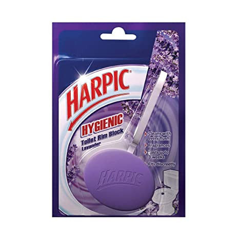 Harpic Hygienic Toilet Rim Block Lavender 26gm