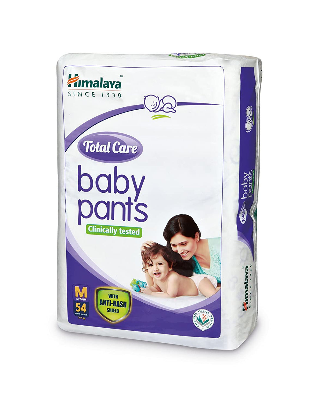 Himalaya Baby Pants 5 To 11Kg Medium 54 Pants Diapers