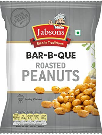 Jabsons Bar B Que Roasted Peanuts 140gm
