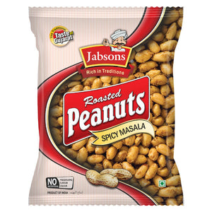 Jabsons Roasted Peanuts Spicy Masala 130gm