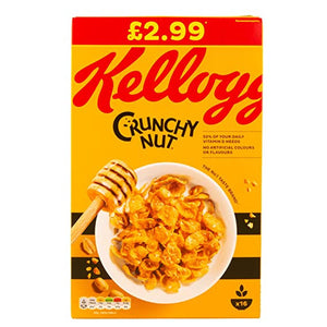 Kelloggs Crunchy Nut Honey & Nut Flakes
