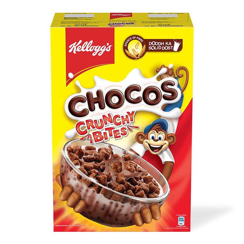 kelloggs Chocos Crunchy Bites 375gm