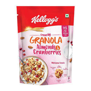 Kelloggs Granola Almonds And Craberries 460g