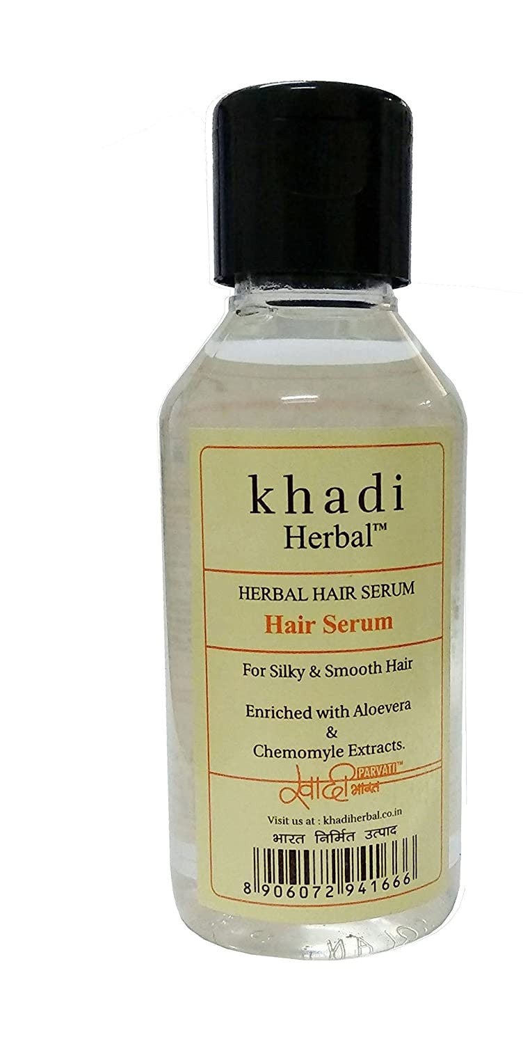 Khadi Natural Herbal Hair Serum Remove Roughness & Frizz: Buy Khadi Natural  Herbal Hair Serum Remove Roughness & Frizz Online at Best Price in India |  Nykaa