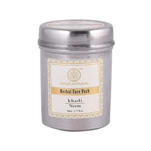 KHADI NEEM HERBAL FACE PACK 50GM