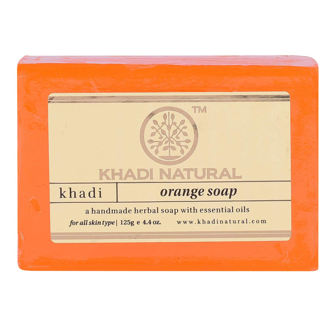 Khadi Orange Soap With Citrus 125gm