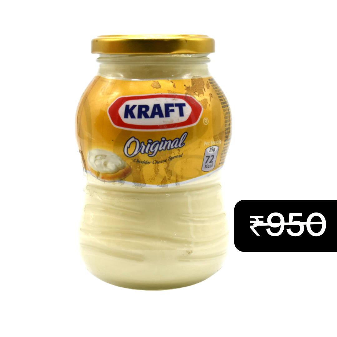 kraft cheddar cheese spread oiginal 480gm imp