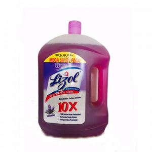 Lizol Disinfectant Surface Cleaner Lavender 2ltr