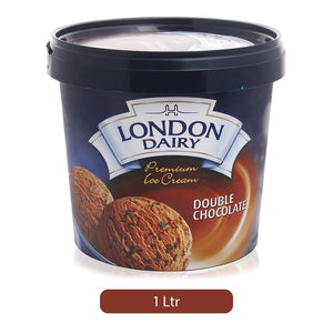 London Dairy Premium Ice Cream Double Chocolate  1Ltl Imp