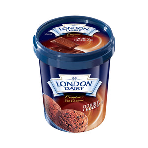 London Dairy Premium Ice Cream Double Chocolate 500ml