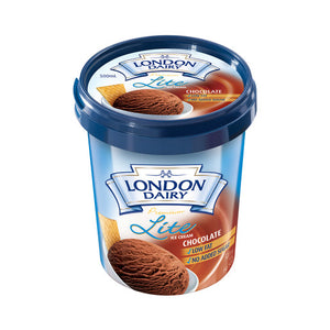 London Dairy Premium Lite Ice Cream Chocolate S/F 125ml Imp