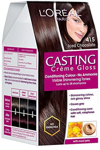 Loreal Paris Casting 415 Iced Chocolate hair Colour 87.5+72ml