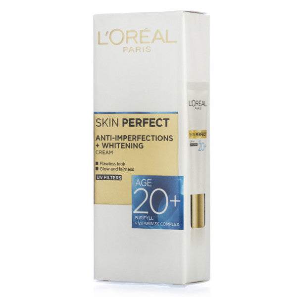 Loreal Skin Perfect Anti-Imperfections Whiting Cream 18gm Age 20+