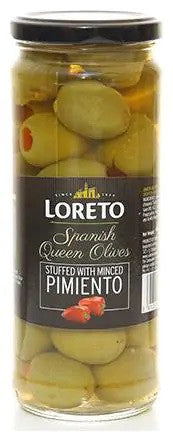 Loreto Spanish Olives Pimiento 440Gm