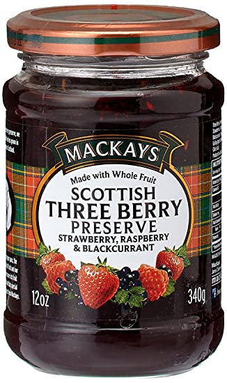 Mackays Scottish Three Berry Preserve 340gm