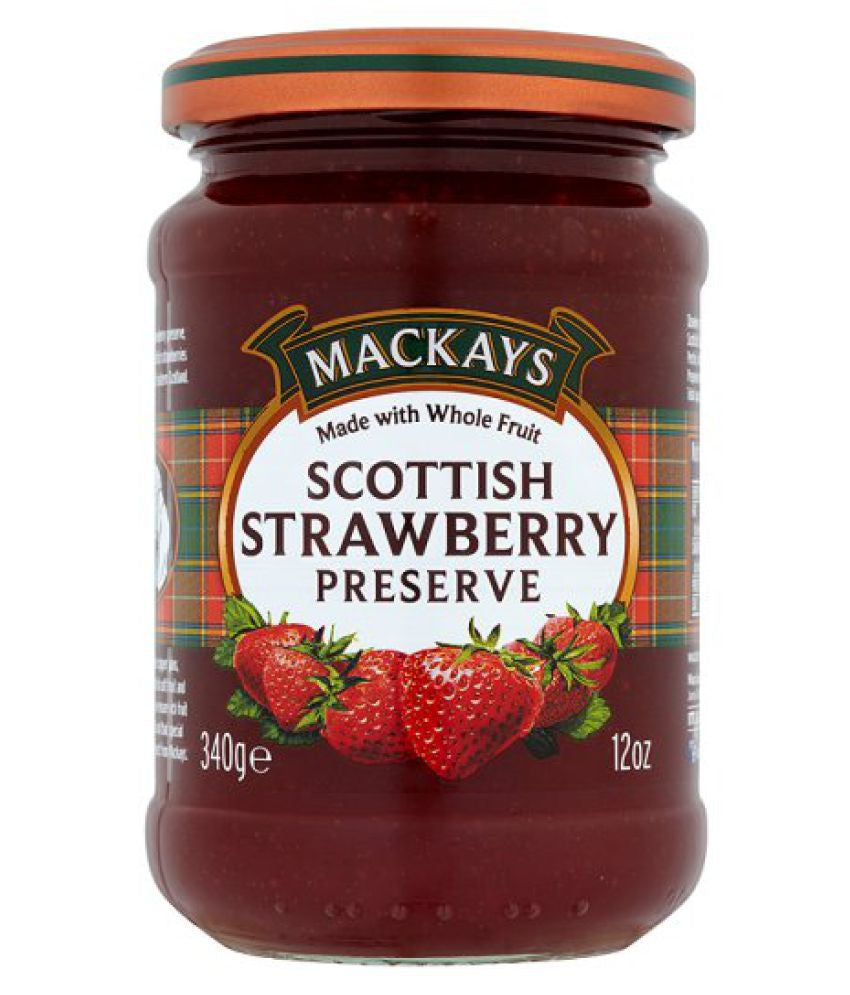 Mackys Scottish Strawberry Preserve 340Gm