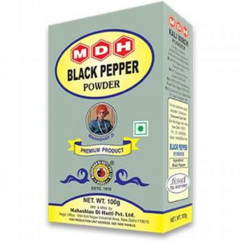 Mdh Black Pepper Powder 50gm