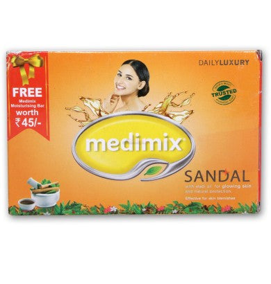 MEDIMIX GLOWING SKIN DAILY LUXURY SAOP- 125GM