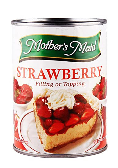 MOTHERS MAID STRAWBERRY FILLING OR TOPPING 595G