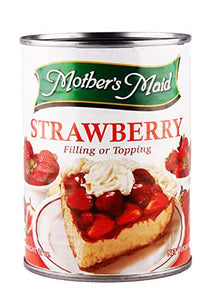 MOTHERS MAID STRAWBERRY FILLING OR TOPPING 595G