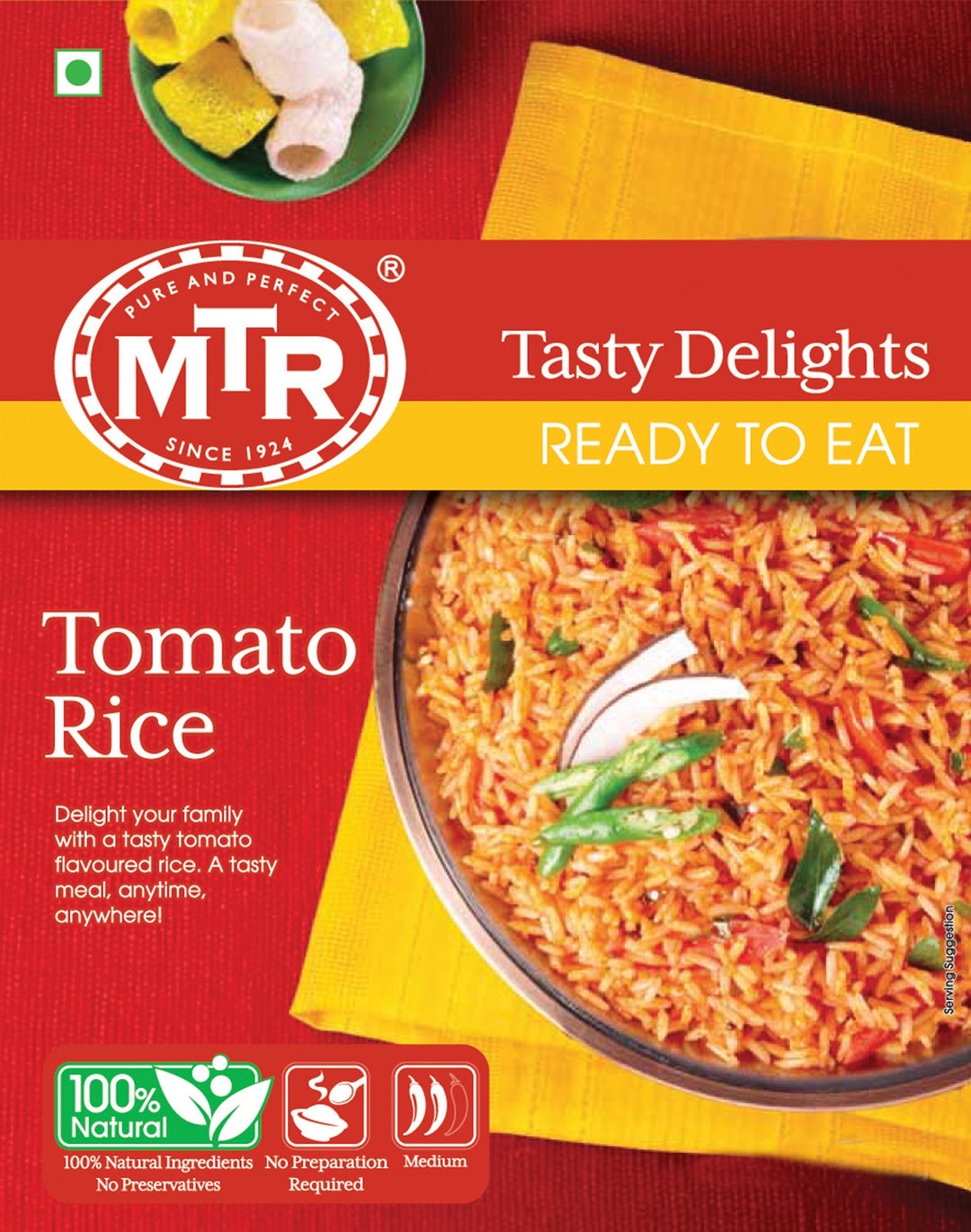 Mtr Tomato Rice 250gm