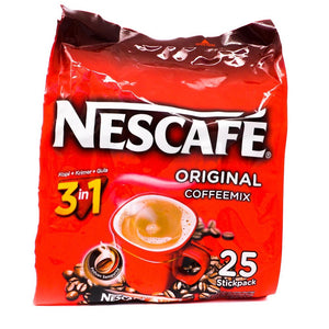 Nescafe Original Coffee Mix 3in1 25 Sachet