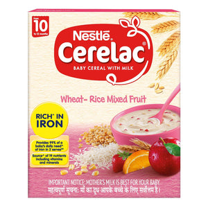 Nestle Cerelac Wheat Rice Mixed Fruit 300gm