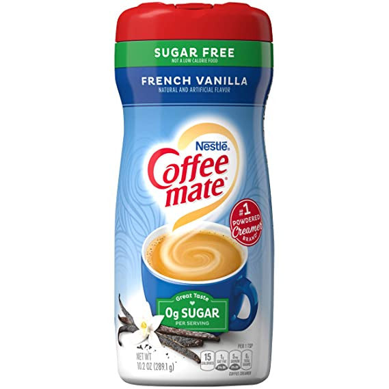 Nestle Coffee Mate Vanilla Sugar Free 289gm