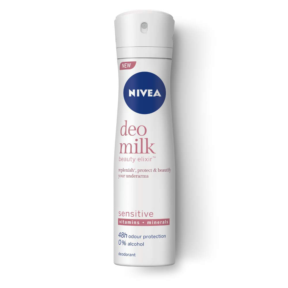 NIVEA DEO MILK SENSITIVE DEO 150ML