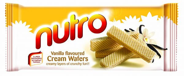 Nutro Vanilla Flavoured Cream Wafers 85gm Imp
