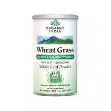 Organic Wheat GRass Whole Leaf Powder 100gm