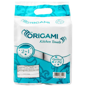 Origami Printed Kitchen Towel 2ply 460pulls