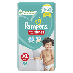 Pampers Baby Dry Pants Extra Large Xl 56Pants