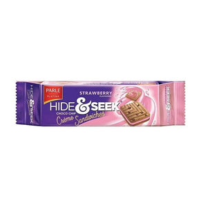 PARLE HIDE & SEEK CHOCO CHIP CREME SANDWICHES CHOCOLATE FLAVOURED 120g