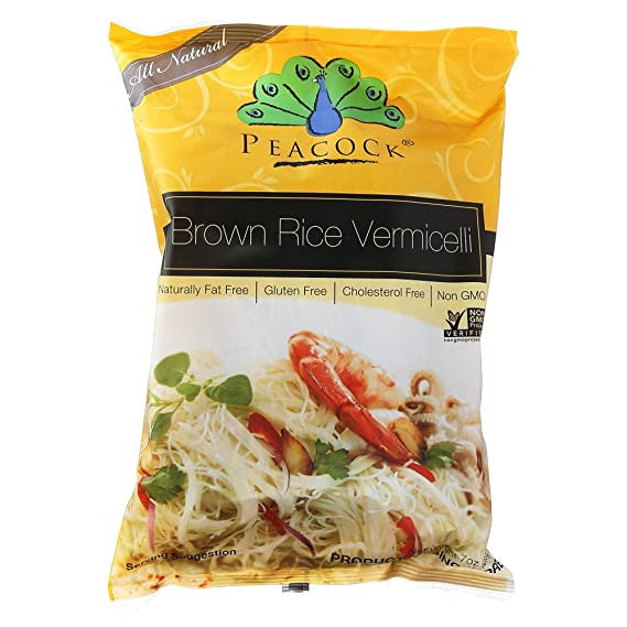 PEACOCK BROWN RICE VERMICELLI 200gm