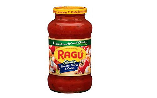 Ragu Chunnky Tomato Garlic - Onion Sauce 397gm Imp