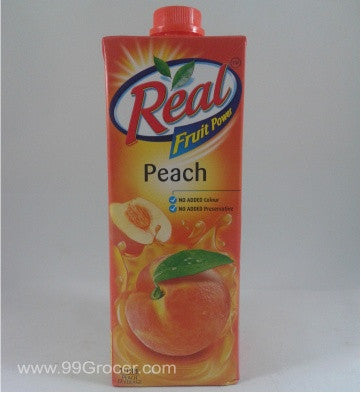 Real Peach Juice 1ltr