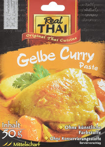 Real Thai Yellow Curry Paste 50gm