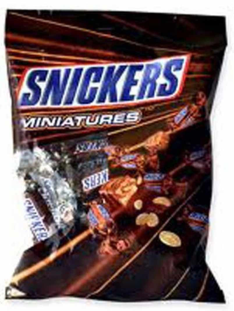 Snickers Miniature 150gm Imp